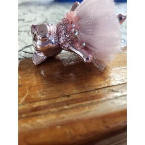 Mini Pig Ballerina Ornament